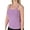 Lavender, variant on Cotton Spandex Camisole Bra Top - 14915