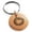 Rose, variant on Stainless Steel Aztec Ouroboros Serpent Rune Engraved Small Medallion Circle Charm Keychain Keyring