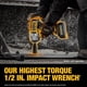 thumbnail image 3 of Llave de impacto inalámbrica DEWALT 20V MAX 1/2 Hog Ring DCF961B, 3 of 9