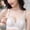 White, variant on Christmas! Ohufall Nursing Bras Women's Sexy Ultra-thin Lace Bra Without Steel Ring Breast Feeding Bra