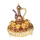 thumbnail image 5 of Juego de cafetera de lujo mayimx para servicio de té Vajilla antigua para Decoración de mesa Violeta, 5 of 9