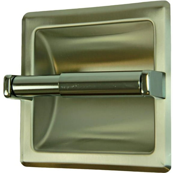 Frost Products B709983 Standard Recessed Toilet Tissue Holder - Stainless Steel - 1134S