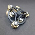 thumbnail image 2 of Pure Brass Fidget Spinner Gears Linkage Fidget Gyro Toy Metal, 2 of 7
