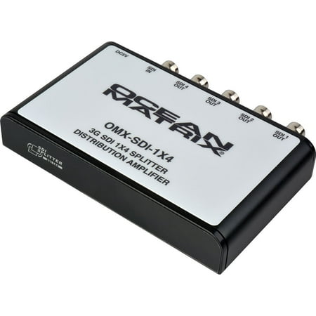 Sd Sdi Distribution Amplifier - Ocean Matrix OMX-SDI-1X4 SDI 1x4 Splitter/Distribution Amplifier w/1-Yr Warranty