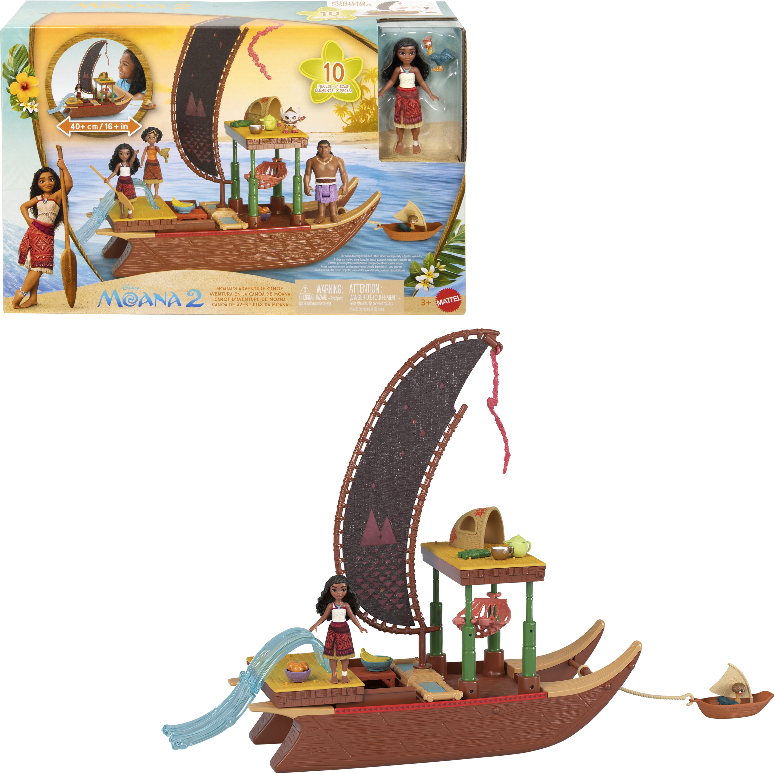 Disney Raya and The Last Dragon 6 inch Raya Doll and Crew Shrimp Boat  Petite Playset, Ages 4+ - Walmart.com