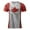 Red, variant on WXLWZYWL Plus Size Scrub Tops for Women V Neck Short Sleeve Summer Casual Floral Printed Nurse Work Uniform Lightweight Loose Top with Pockets