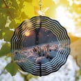 thumbnail image 3 of Metal Hanging Wind Spinners with Unique Wireframe Design - Stunning Garden Wind Chimes for a Serene Outdoor Atmosphere, 3 of 6