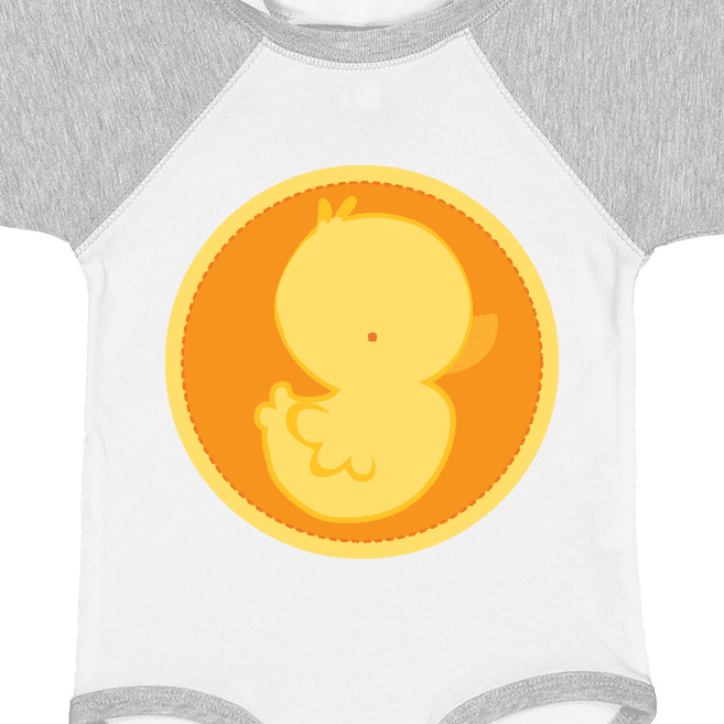 Inktastic Cute Duck Baby Clothes Boys or Girls Baby Bodysuit