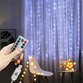 thumbnail image 4 of Guirnalda de luces LED para fiestas, 3 m, 4 m, 6 m, para dormitorio, decoración navideña, boda, vacaciones, luces para exteriores, 8 modos, USB, 4 of 5