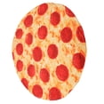 thumbnail image 1 of Manta de comida divertida para adultos y niños, manta de pizza para adultos, linda manta, divertida manta de franela para pizza, funcionamiento suave, 1 of 12