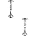 thumbnail image 6 of OUNONA 2pcs Elegant Alloy Flower Vase Dining Table Decorative Flower Vase Wedding Party Metal Flower Vase, 6 of 8