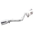 thumbnail image 1 of Fits 2021-2024 Ford Bronco AWE Tuning Exhaust System Kit 3015-22789 0FG Cat-Back System; T304L Stainless Steel; Without Muffler; Single Exhaust With Single Exit; Rear Exit; 5 Inch Chrome Silver Tip, 1 of 8