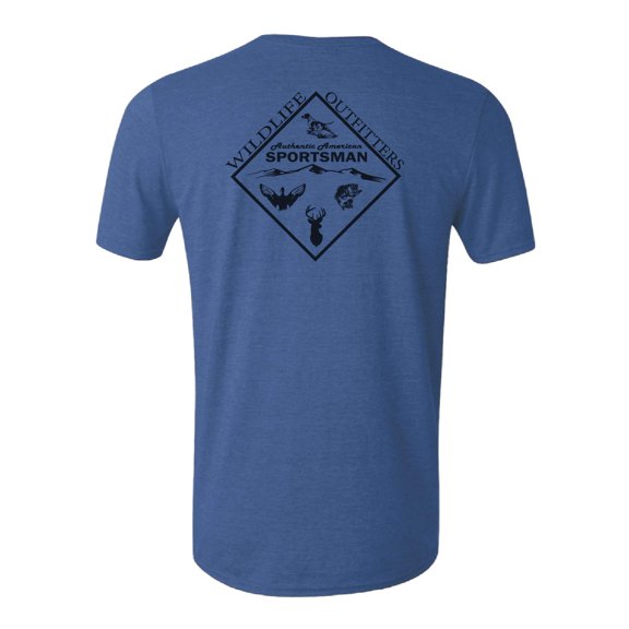 Wildlife Outfitters Men's Hunting & Fishing Sportsman Short Sleeve Graphic T-Shirt