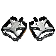 Wellgo Old school BMX MTB Bear Trap 9/16 Bicycle Pedals , Black, WE3030