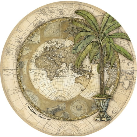 Thirstystone Occasions Drink Coasters, Old World Map (Best Drink Coasters In The World)