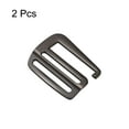 thumbnail image 3 of Uxcell 1.5" Webbing Release G Hook Buckle Adjuster for Backpack Strap, 2Pack Dark Grey, 3 of 6