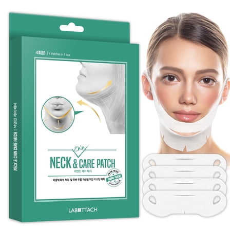 Labottach Neck & Chin Care Patch, 4 Count
