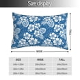thumbnail image 4 of Vsdgher Leaves And Flowers Print Pillow Cases -Iconic Collection Pillowcases -Extra Soft, Not easy to deform,not pilling Export quality, 4 of 8