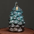 thumbnail image 2 of 1pc Ceramic Christmas Tree Backflow Incense Burner, Aromatherapy for Spa, Yoga & Meditation, Home Decor (Without Incense), 2 of 6