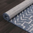 thumbnail image 4 of Beverly Rug Outdoor Rugs 6' x 9' Patio, Porch, Garden Blue and White, 4 of 8