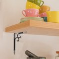 thumbnail image 2 of 2Pcs Wall Shelf Fixed Brackets Heavy Duty Shelf Brackets Multi-use Shelf Brackets Wall Planter Hooks, 2 of 8