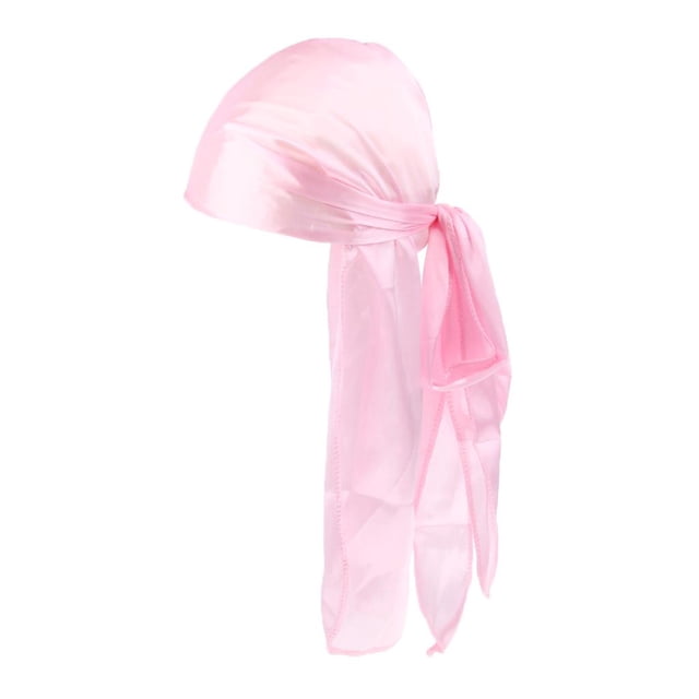 Turbante musulmán Zulema Suave para cabeza Durag unisex rosado
