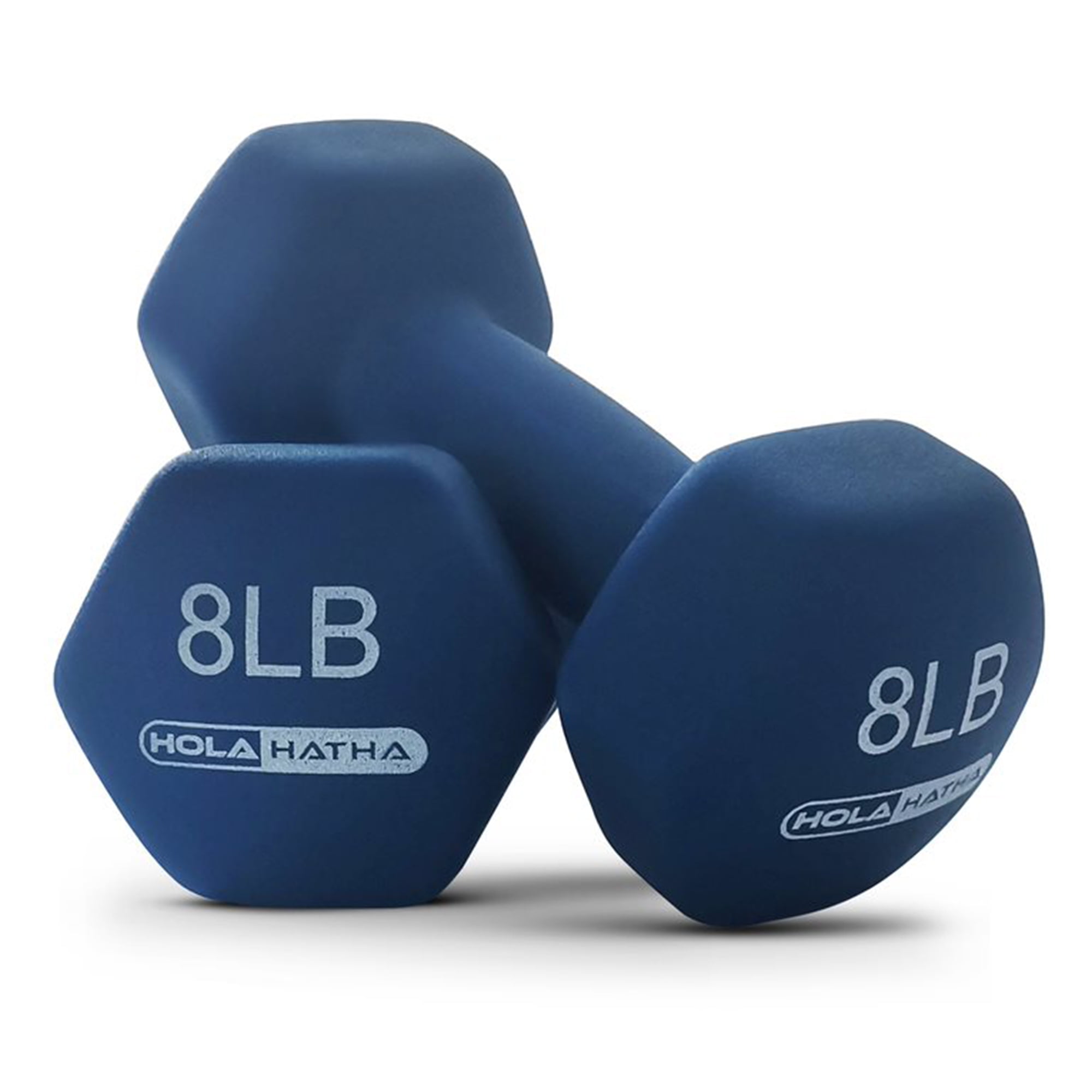 Open Box HolaHatha Dumbbell Weight Set Hand Weights & Storage Rack