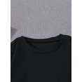 thumbnail image 3 of Boys' Dinosaur Chasing Cat Print Humorous Graphic Cotton T-Shirt - Soft, Stretchy, Comfortable Round Neck Short Sleeve Tee for - Perfect Gift for Casual Attire, Casual Wear | Round Neck Tee | Stretch, 3 of 6