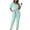 Mint Green, variant on Fengqque Jumpers for Women with Overalls Casual Jumpsuits Plus Size Summer Rompers Fashionable Strap Off Shoulder Bodysuit Jumpsuits