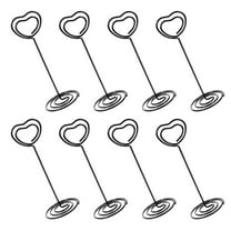 FRCOLOR  8 Pcs Place Card Holder Picture Holders Clips Cards Stands Number