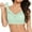 Green, variant on Plus Size Push up Bras for Women Seamless Sheer V Neck Bra Full Coverage Smoothing Back Bralettes for Everyday Wear Purple L