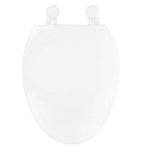 BRIGHTFUFU Funda para asiento de inodoro de espuma suave, gruesa y cómoda, fácil de instalar, para baño.