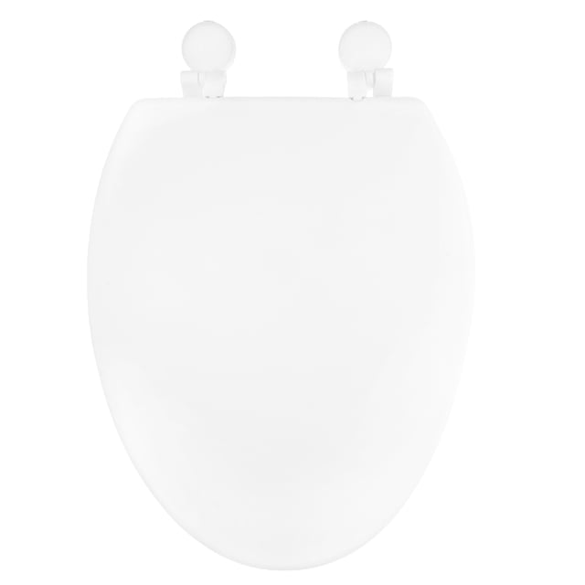 BRIGHTFUFU Funda para asiento de inodoro de espuma suave, gruesa y cómoda, fácil de instalar, para baño.