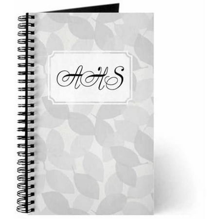 Cafepress Personalized Leaves Cameo Grey