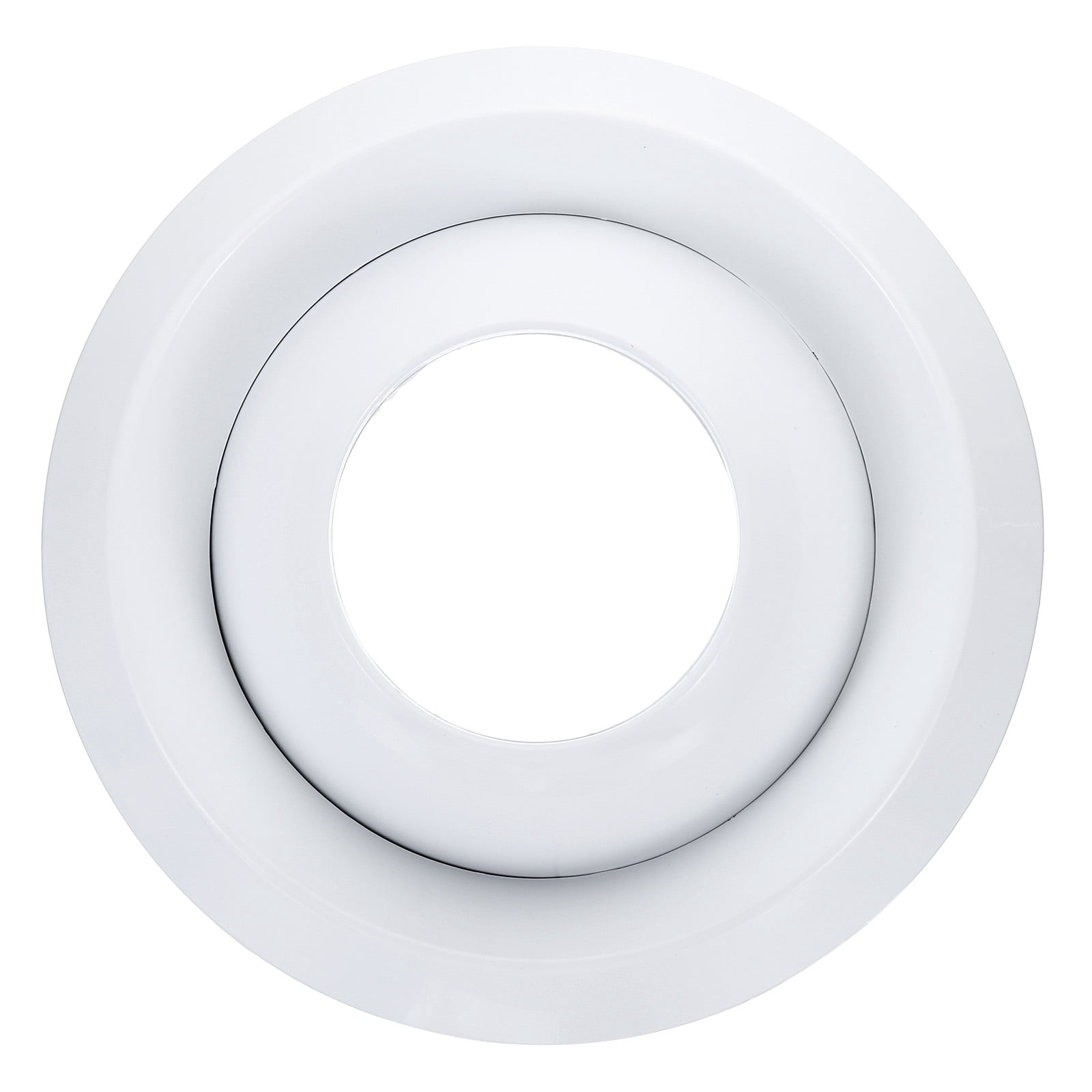 Uxcell 8 Inch Round Air Vent, Adjustable Ball Jet Nozzle Diffuser Ceiling Diffuser Vent Cover ABS Soffit Vent