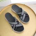 thumbnail image 4 of Zapatos Casa Slip On Slides Slide Sandalias Mujer Open Toe Cross Strap para El Verano, 4 of 9