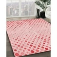 thumbnail image 2 of Ahgly Company Indoor Square Patterned Light Rose Pink Area Rugs, 4' Square, 2 of 6