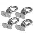 thumbnail image 2 of 4pcs Kayak Lifting Hook Kayak Track Mount Tie Down Eyelet Great Load Hook, 2 of 7