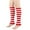 Wine, variant on Wide Calf Knee High Socks,Winter And Autumn Warm Socks Loose Fashionable Retro Knitted Leg Warmers for Girls
