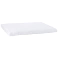 thumbnail image 1 of LA Linen TCSpandex_OB96x30x30_WhiteX11 LA Linen Rectangular Open Back Spandex Tablecloth, 96 by 30 by 30-Inch, White, 1 of 3