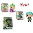 thumbnail image 4 of FUNKO POP ONE PIECE más nuevo Glows #327 Zoro (ENMA) #1288 Roronoa Zoro #923 Figura de acción de modelo de personaje Juguetes para niños Regalos, 4 of 5