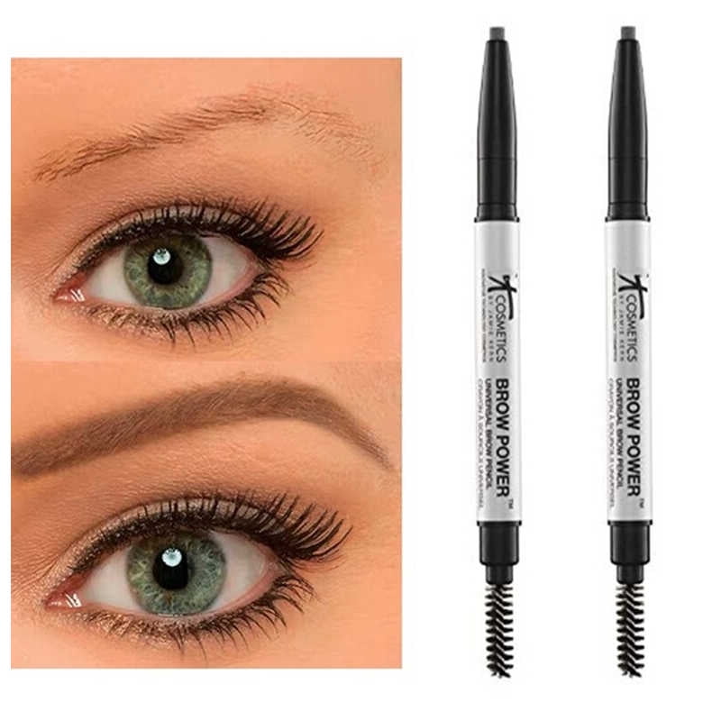 It Cosmetics Brow Power Universal Brow Pencil Universal Taupe .0056 oz, 2 Pack