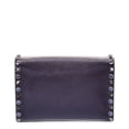 thumbnail image 2 of Valentino Rockstud Leather Shoulder Bag, Blue, 2 of 4