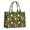 Lemon Mixed Citrus, variant on Large Capacity Tote Bag,Yellow Lemon Fruit Berries Beige Pattern Handbag Fashion Luxury Tote Bag,15.7"x13"x 5.1" Inches,Laptop Compatible