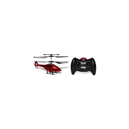 World Tech Toys 35860 Apollo Futuristic Red Micro 2CH IR RTF RC Helicopter