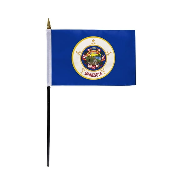 A.G.A.S. Manufacturing Group Minnesota State 4x6 Inch Polyester Outdoor Flag