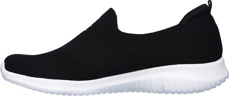 womens black slip on sketchers