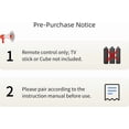thumbnail image 6 of Replacement All for Smart TV Remote(Insignia, Toshiba, Onmi, Pioneer), Compatible for amz Stick/Cube Remote(4K, 1st, 2nd, 3rd Gen, Life) with Voice, 6 of 7