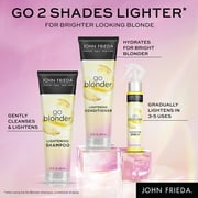John Frieda Go Blonder Lightening Hairspray, Paraben Free, Blonde Styling Tone Enhancer, 3.5 fl oz