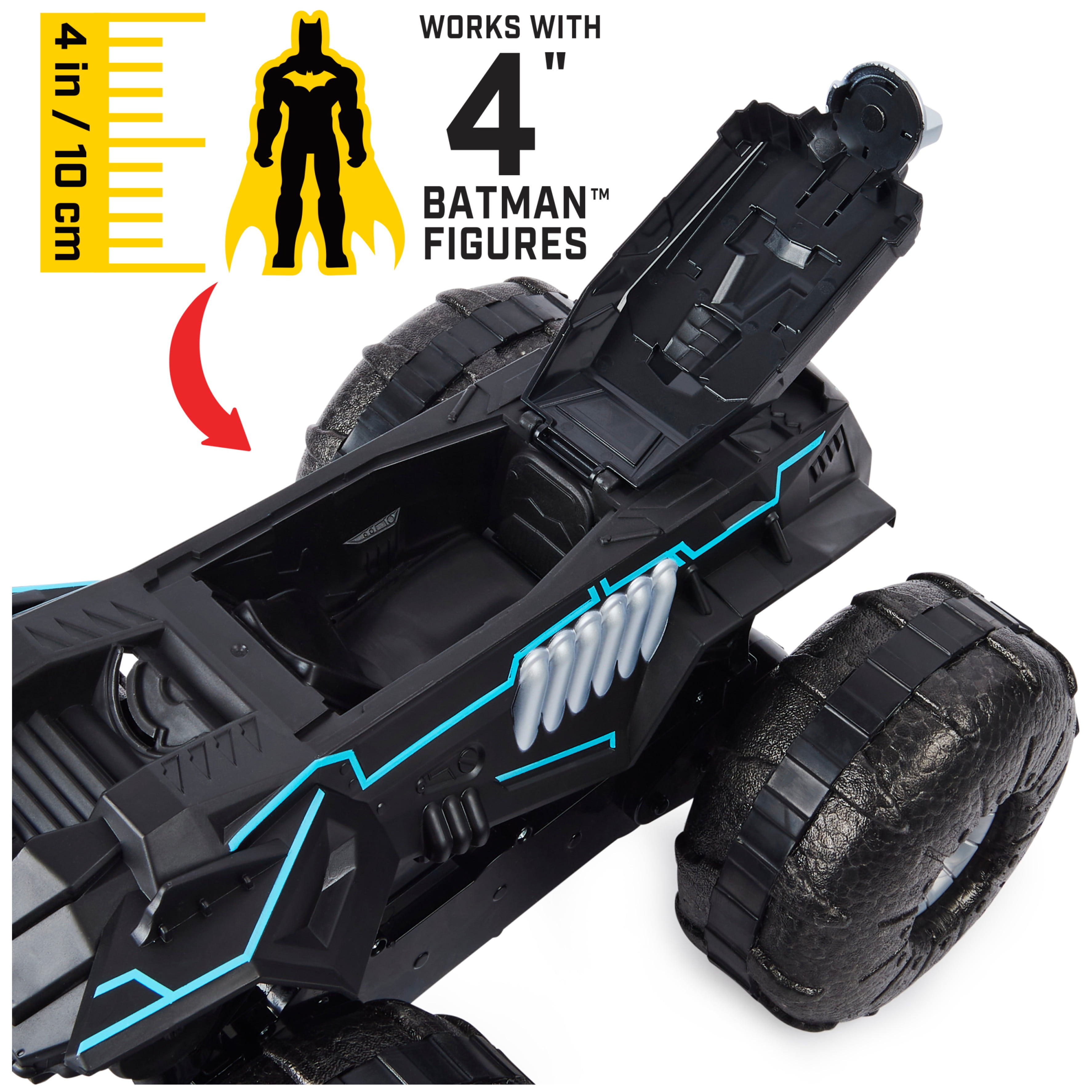 Batman, All-Terrain Batmobile Remote Control Vehicle, Toys for Boys -  